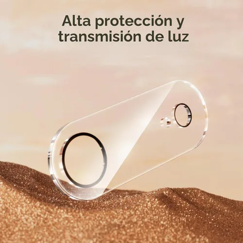 Vista 5 de Fotbor [Paquete de 3 + 3 protectores de pantalla para iPhone Air, antiluz azul, [protección ocular] 9H+ vidrio templado con protector de lente