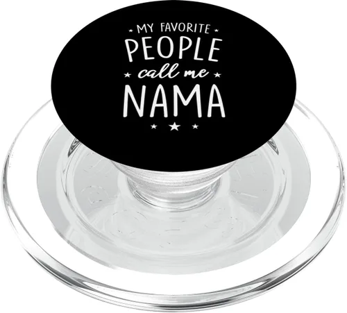 Vista 8 de Nama Gift: My Favorite People Call Me Nama PopSockets - Agarre y soporte para teléfonos y tabletas, Negro