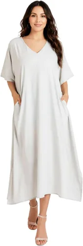 Vista 52 de Miss Lavish London - Kaftán largo para mujer - Kaftán de playa africano y kaftan moderno para fiesta y bodas 109-azul