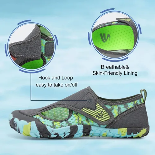 Vista 4 de Spesoul Zapatos de agua para mujer y hombre, para natación, playa, secado rápido, para piscina, senderismo, entrenamiento, deportes acuáticos al