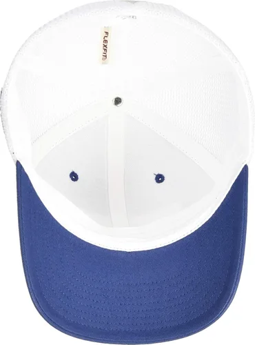 Vista 2 de Columbia Gorra unisex PFG con anzuelos, de malla, carbonoplata, LXL