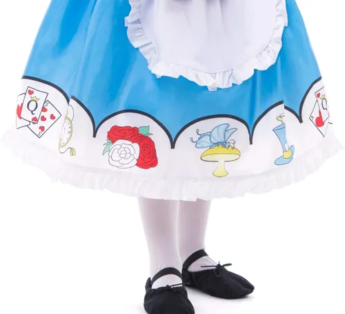Vista 9 de Little Adventures Disfraz de Alicia con diadema