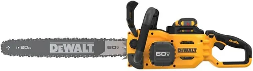 Vista 2 de DeWalt - Kit de motosierra inalámbrica de 60 V MAX de 20 pulgadas y 5.0 Ah con batería, cargador, funda de barra, funda de transporte, lima