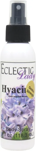 Vista 10 de Eclectic Lady Spray corporal de jacinto, doble fuerza, 2 onzas, niebla corporal