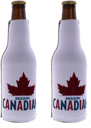 Vista 4 de Kolder Juego de latas y botellas con licencia Beer Coolie Insulator Sleeve Holder Huggie Bud Light Dilly Dilly