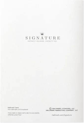 Vista 6 de Tarjeta de cumpleaños Hallmark Signature para ella (Orquídea)