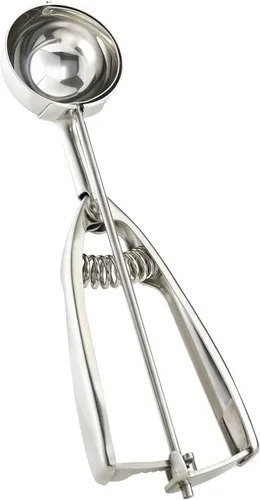 Vista 19 de Cuchara Grande de Acero Inoxidable para Muffins, Dispensador de Masa para Cupcakes, Cuchara Grande para Masa de Helado, Cupcakes y Muffins, Acero