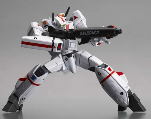 Vista 4 de Macross Revoltech #34 Valkyrie VF-1J Figura Robotech (Juguete)