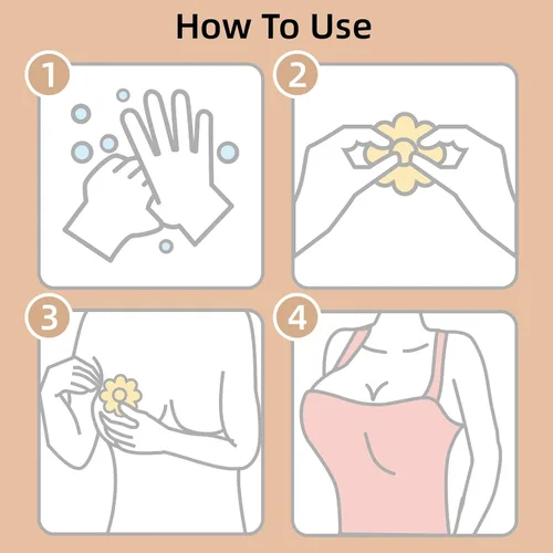 Vista 6 de Sibba Pezón Cubierta Empanadas Almohadillas Pétalos De Mama Pegatinas Cinta Pasty Nipless Lift Stickiness Pegajosa Lencería Vestido De Novia