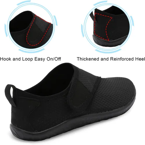 Vista 4 de Spesoul Zapatos acuáticos transpirables de secado rápido para mujer y hombre, calcetines acuáticos suaves para senderismo, natación, playa, surf