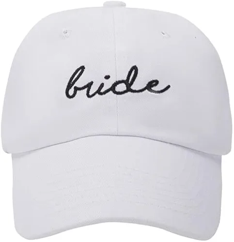 Vista 2 de Scisuittech Sombrero de novia para mujeres y hombres, blanco, Blanco, Small-Large