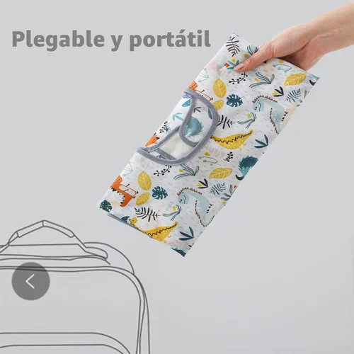Vista 6 de Paquete de 5 baberos de manga larga, baberos impermeables para bebés de 6 a 30 meses, reutilizables, con bolsillo para todo