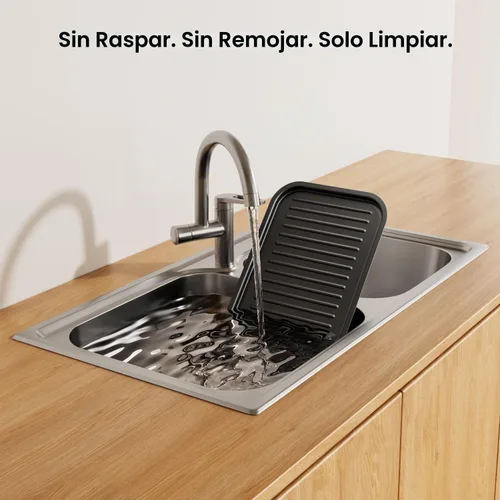 Vista 4 de AORAN - Parrillas eléctricas para interiores sin humo, parrilla de interior versátil sin humo para cocinar en casa, con parrillas