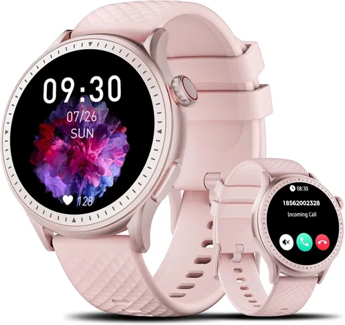 Vista 9 de Reloj inteligente de fitness para hombres y mujeres, 2026 nuevo reloj inteligente para correr, pantalla AMOLED Ultra-HD de 1.46 pulgadas con monitor