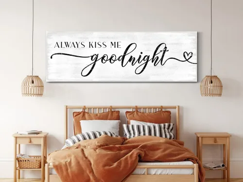 Vista 7 de NATVVA Póster de pared con texto en inglés "Give It to God and Go to Sleep", póster impreso en lienzo, impresiones artísticas, pintura, obra de arte