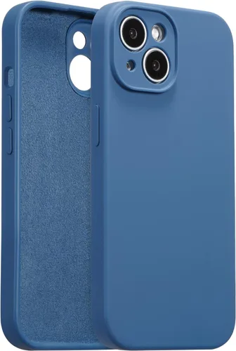 Vista 17 de Funda de silicona para iPhone Air, con [protección completa de la cámara] [forro de microfibra suave antiarañazos], funda de silicona líquida ultra
