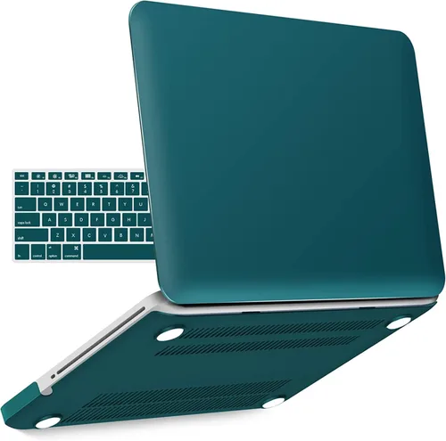 Vista 16 de IBENZER Compatible con MacBook Pro de 13 pulgadas A1278 Release 2012-2008, carcasa rígida de plástico con cubierta de teclado para Apple versión