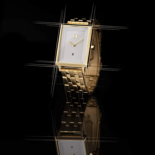 Vista 7 de MVMT Signature Square Reloj analógico minimalista para mujer