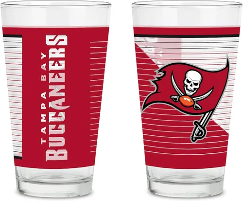 Vista 20 de Rico Industries NFL Football Main - Juego de 2 vasos clásicos de 16 onzas con logotipo impreso digitalmente, apto para lavavajillas NFL Football