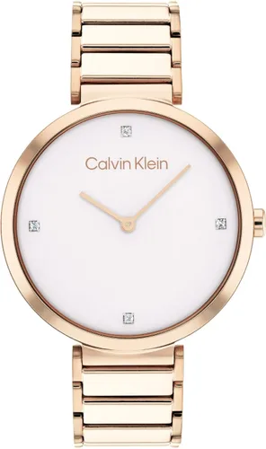 Vista 11 de Selección de Relojes Calvin Klein para Mujer: Minimalismo Radiante Rosa/ Plateado
