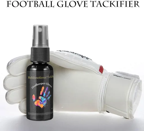 Vista 5 de Naysku Guantes de portero en aerosol de 1.0 fl oz, pegamento para guantes de portero, guantes de portero, spray de agarre de fútbol para guantes