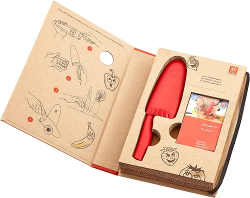 Vista 5 de ZWILLING TWINNY - Cuchillo de chef para niños, color rojo