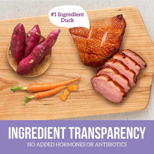 Vista 9 de Health Extension Duck Entrée - Alimento húmedo para perros, sin granos, 12.5 onzas, receta rica en proteínas, soporte de hidratación, ideal