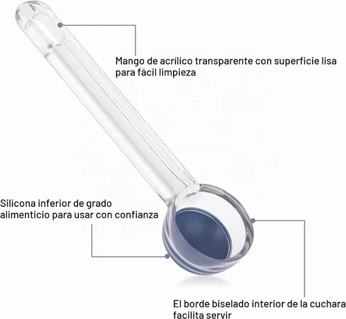 Vista 2 de Juego de Cuchara de Galletas 1 Cucharada, Tamaño #60 Cuchara de Masa de Galletas para Hornear, Cuchara de Helado de 15 ml/0.5 oz, Cuchara