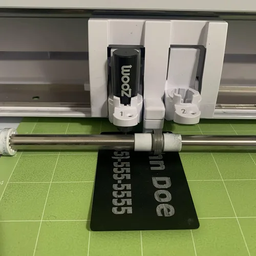 Vista 3 de Espacios en blanco de grabado de metal para grabado con Silhouette Cameo 4 Pro Plus, Brother Scan and Cut, Maker, Explore Air 2 o grabado láser