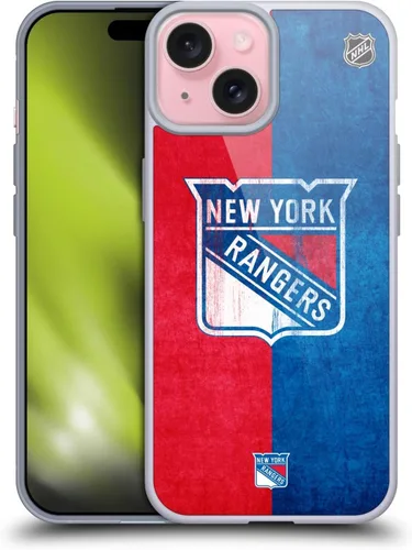 Vista 209 de Head Case Designs Funda de gel suave con licencia oficial de la NHL Camouflage New York Rangers compatible con Apple iPhone 7 Plus/iPhone 8 Plus