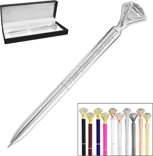 Vista 58 de 1 bolígrafo de diamante con cristal, bolígrafos personalizados a granel con grabado sin nombre, bolígrafos de diamante personalizados, lápiz óptico