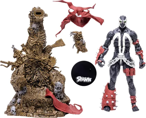 Vista 2 de McFarlane Toys Spawn Figuras de acción Set de caja de lujo Deluxe