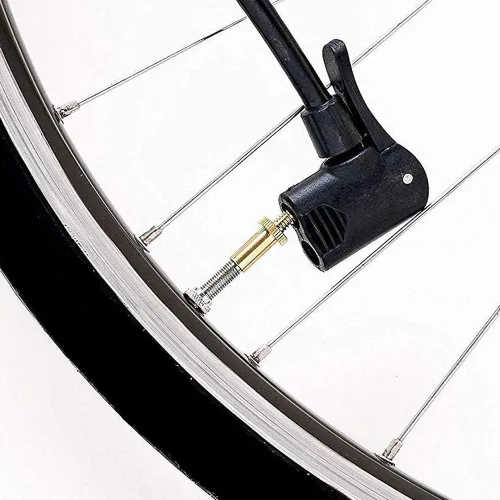 Vista 5 de 16 adaptadores de válvula Presta y Schrader de latón premium, adaptadores de válvula de neumático de bicicleta, aguja de bomba de bola, kit