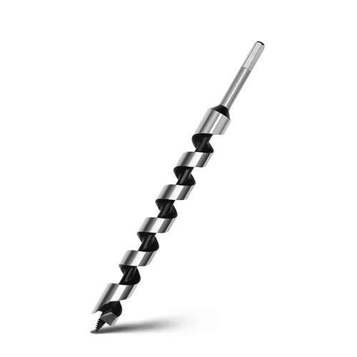 Vista 35 de Broca helicoidal de 0.94 x 11.8 pulgadas para madera, broca helicoidal con vástago hexagonal para madera blanda, madera dura, plástico