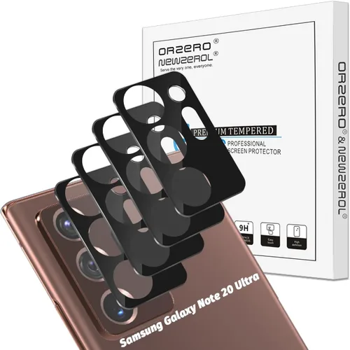 Vista 15 de Orzero Paquete de 2 protectores de lente de cámara compatible con Samsung Galaxy Z Fold 4 5G, protector de vidrio templado de 9 durezas HD