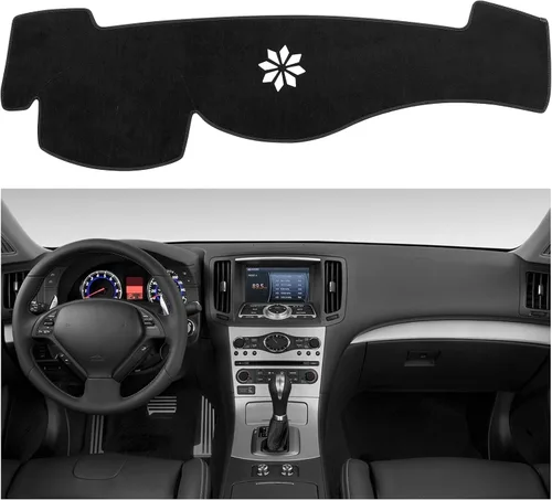 Vista 15 de SPEEDWOW Cubierta Alfombrilla para Tablero de Instrumentos Tapete Alfombra Compatible para Toyota Camry 2002-2006 Alfombrilla para Tablero Cubiertas