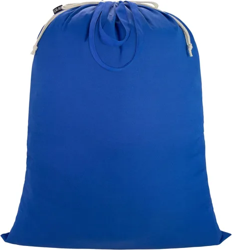 Vista 14 de Bolsa de lona para lavandería con asas y cordón 30 pulgadas de ancho x 35 Bolsa de almacenamiento de lona gruesa, grande, resistente, lavable