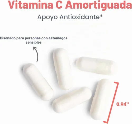 Vista 5 de ARG - Polvo de vitamina C tamponada, apoyo inmunológico, 8.5 onzas