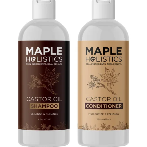 Vista 17 de Champú y acondicionador de aceite de argán de Marruecos, sin sulfato, juego de champú y acondicionador para cabello teñido - Champú y acondicionador