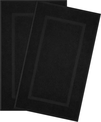 Vista 40 de Cotton Paradise Juego de 2 toallas turcas de 100 % algodón, suaves, absorbentes, de secado rápido, juego de 2 toallas de baño de 35 x 70 pulgadas