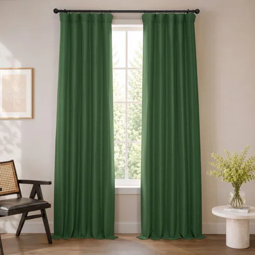 Vista 10 de HPD Half Price Drapes Bellino - Cortinas de oscurecimiento de habitación de 63 pulgadas de largo, para dormitorio y sala de estar (1 panel), 50