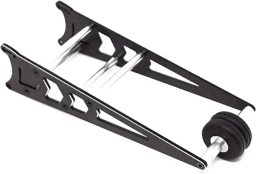 Vista 2 de Kit de barra trasera ajustable de aleación para rueda trasera para 1/10 RC Slash 2WD Rustler Bandit