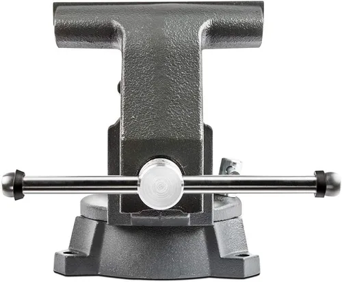 Vista 9 de Forward CR40A - Tornillo de banco de 4.5 pulgadas resistente con yunque y base giratoria de 210° 6,600LBS Clamping Force 4.5" Jaw Width, 5" Max