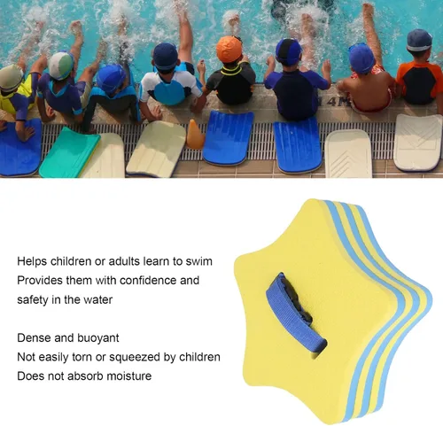 Vista 4 de Flotador de natación para niños, flotador de espuma EVA para natación, tabla de flotación auxiliar de entrenamiento de natación, flotador de espalda