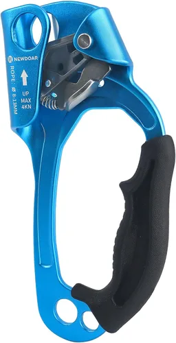 Vista 17 de NewDoar Certificado UIAA y CE - Ascendedor de mano para escalada en roca, arborista, equipo de rapel para cuerda de 8~13MM
