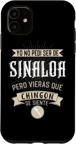 Vista 5 de Funda para iPhone 15 Yo No Pedí Ser De Sinaloa Pero Vieras Que Chingon Se Siente