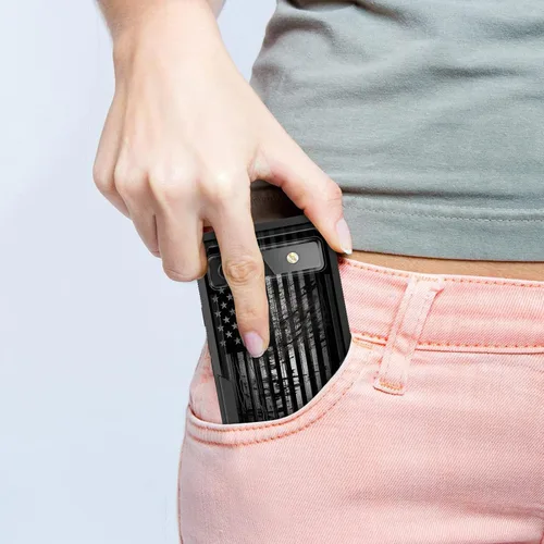 Vista 58 de Funda para Pixel 6A, funda protectora híbrida de doble capa resistente a prueba de golpes de policarbonato duro de silicona suave TPU para Google
