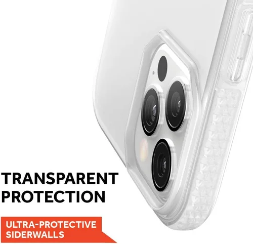 Vista 3 de Griffin Survivor Funda transparente, estándar militar, para Apple iPhone 12 Pro Max (6.7 pulgadas), diseño delgado, esquinas que absorben