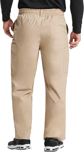 Vista 3 de Dickies Pantalón de meter para hombre con 7 bolsillos, cintura elástica con cierre de botón 81006