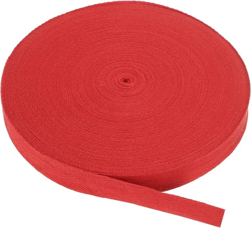 Vista 95 de PATIKIL Cinta de sarga de algodón de 1 pulgada, 50 yardas, cinta de algodón, cinta de encuadernación al bies, cinta de espiga para costura, Verde